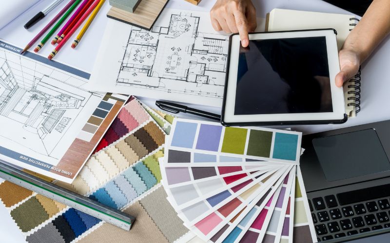 nguyên lý thiết kế kiến trúc nội thất về màu sắc