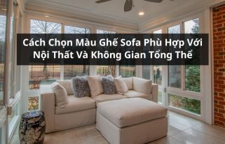 chọn màu ghế sofa