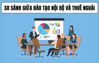 so sánh giữa đào tạo nội bộ và thuê ngoài