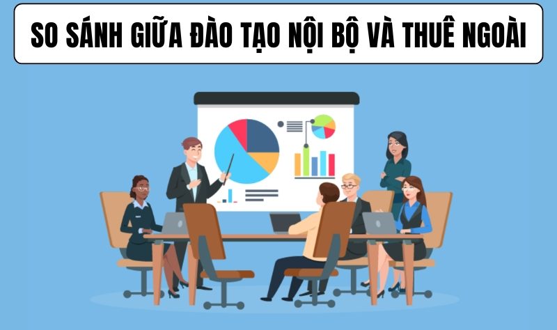 so sánh giữa đào tạo nội bộ và thuê ngoài