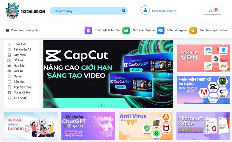 cửa hàng rickchilling