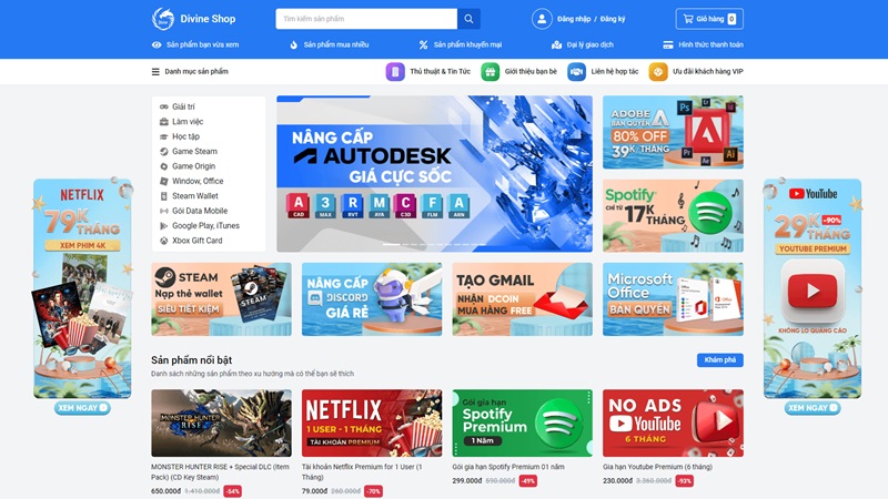 cửa hàng devineshop