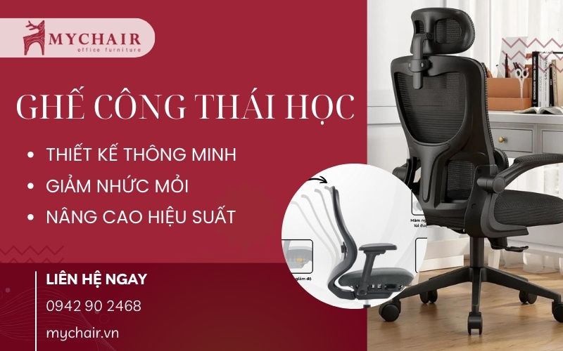 đơn vị cung cấp ghế công thái học mychair