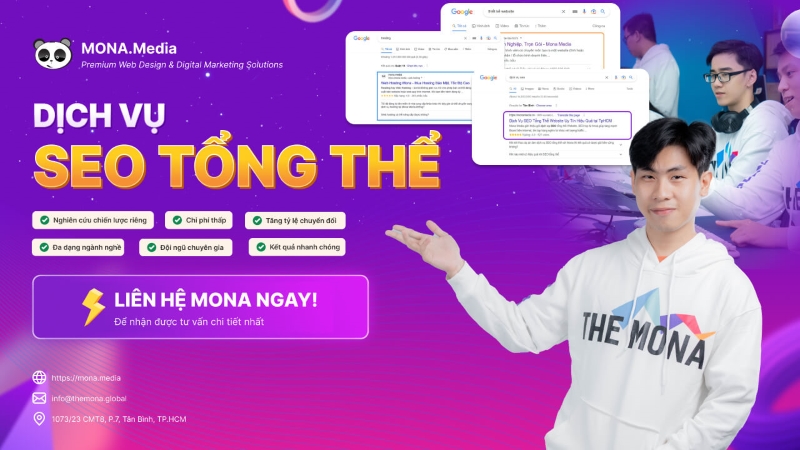dịch vụ SEO chuyên nghiệp của MONA Media