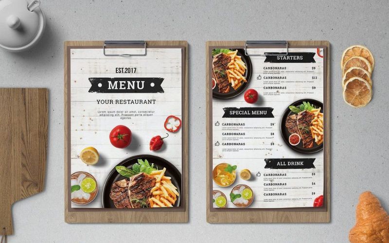 độ bền của menu