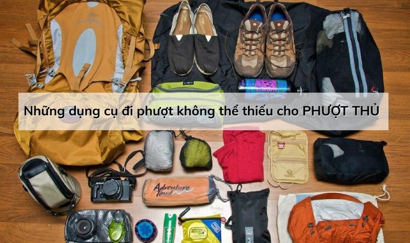 dụng cụ đi phượt