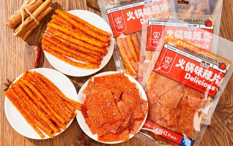 đồ ăn vặt Trung Quốc