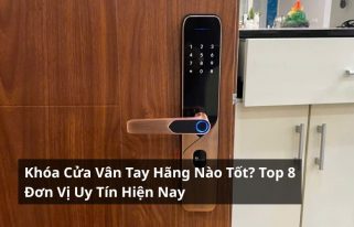 khóa cửa vân tay hãng nào tốt