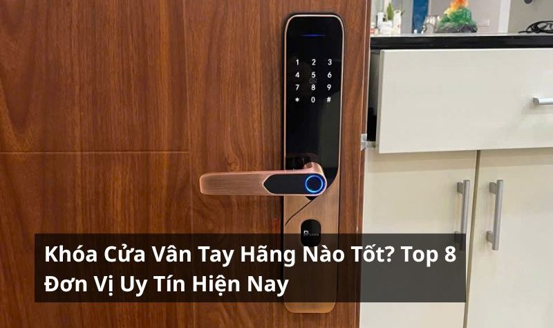 khóa cửa vân tay hãng nào tốt