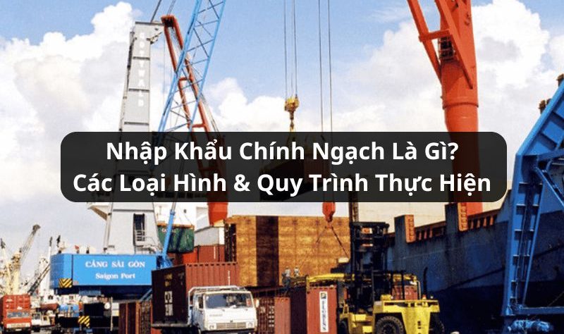 nhập khẩu chính ngạch