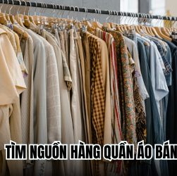tìm nguồn hàng quần áo bán online