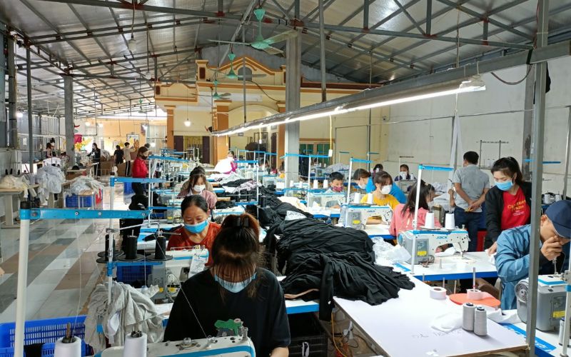 Xưởng may uy tín trong nước