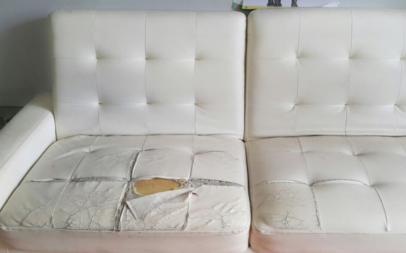 Cách xử lý ghế sofa da bị nứt theo các trường hợp