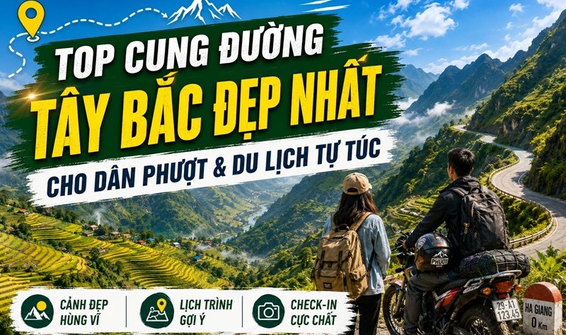 cung đường tây bắc đẹp